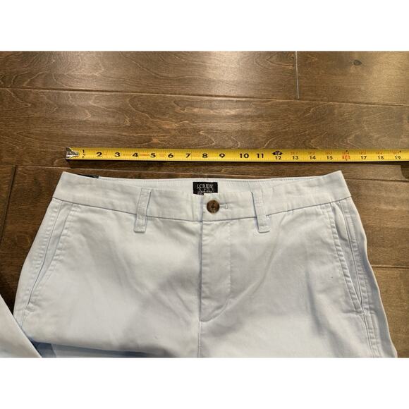 J Crew Womens Blue High-Rise Girlfriend Chino Pants Size 8P NWT New $80 - Picture 10 of 10